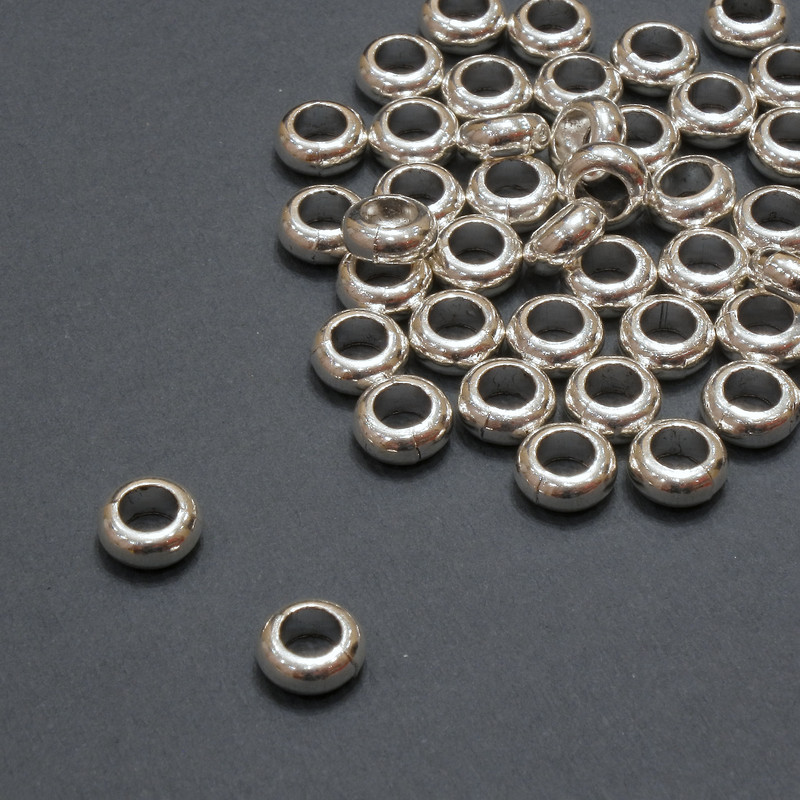 Koralik Pandora 7×3 mm do tworzenia biżuterii