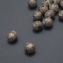 Koralik-wkładka wewnętrzna, średnica 1,5 mm +/-; średnica 7 mm +/- opakowanie 20 g 14 szt. (+-)