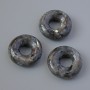 Koralik Pandora z labradorytem, naturalny kamień, średnica 15×5 mm, średnica otworu 5,2 mm