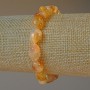 Bransoletka z naturalnego cytrynu, fasetowana, średnica 9×11 mm ±, długość 18 cm ± (na elastycznej gumce)