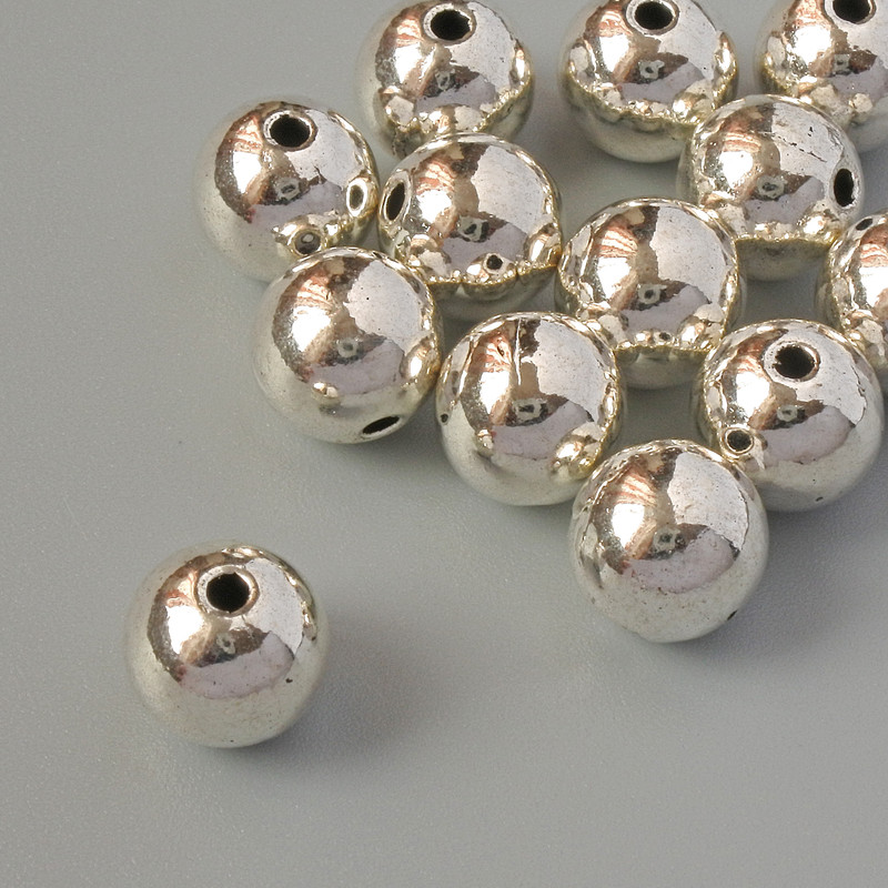 Koralik-wstawka o średnicy 8 mm +- pakowanie 12 szt. +- 20 g