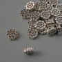 Koralik-wstawka o średnicy 8x3 mm ± opakowanie 27 szt. ± 20 g
