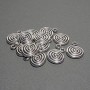 Zawieszka jubilerska, średnica 14×17 mm ± opakowanie 12 szt. ± 20 g