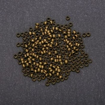 Krympy jubilerskie o średnicy 3 mm w kolorze brązowym 320 g