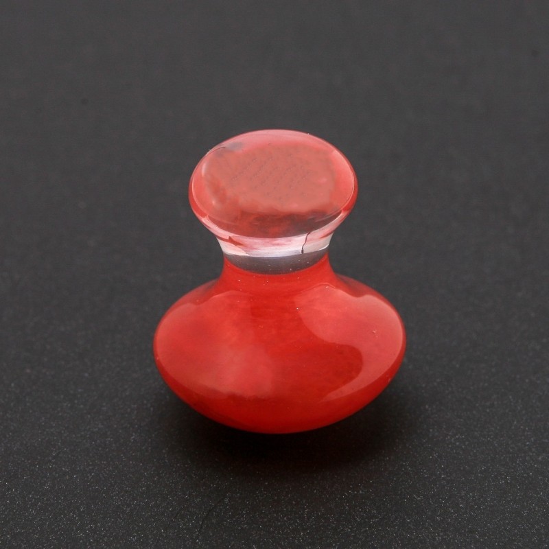 Masażer z naturalnego chalcedonu 35×40 mm
