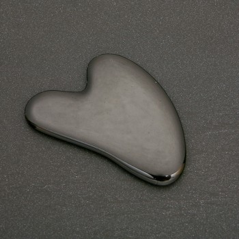 Masażer Gua Sha z agatu 5,5×8 cm