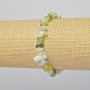 Bransoletka z jadeitu, naturalny kamień, drobiny, średnica 6×4 mm, długość 18 cm, elastyczna (stretch)