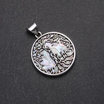 Wisiorek Drzewo haliozytu (syntetyczny), średnica 32 mm