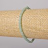 Bransoletka z amazonitu, naturalny kamień, koraliki rondelowe o średnicy 4×2 mm, długość 18 cm, elastyczna