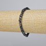 Bransoletka z sokolego oka – naturalny kamień, fasetowane kostki kubiczne, średnica 5 mm ±, długość 18 cm (elastyczna)
