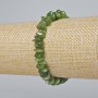 Bransoletka z jadeitu, naturalny kamień, drobinki, średnica 8×3 mm, długość 18 cm (elastyczna)