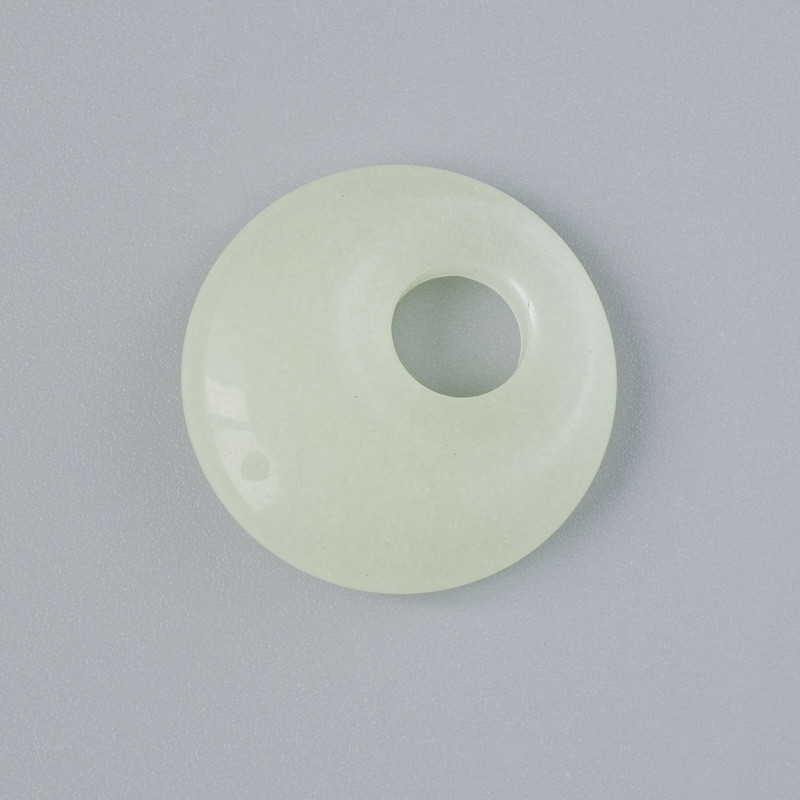 Zawieszka w kształcie pączka z onyksu, 18×5 mm, średnica otworu 5 mm