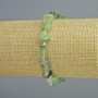 Bransoletka z fluorytu, naturalny kamień, drobinki, średnica 7×4 mm, długość 18 cm +/- (rozciągliwa)