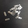 Rozdzielnik-płytka na 2 nici, średnica 11×3,5 mm, otwór Ø1,6 mm, opakowanie 50 szt., kolor metalu: srebrny