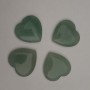 Nefrytowy kamień pamiątkowy w kształcie serca 25×25×6,5 mm