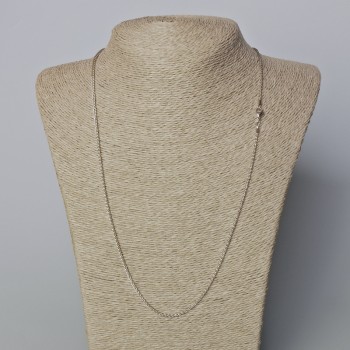 Łańcuszek Xuping rodowany, grubość 1,9 mm, długość 60 cm