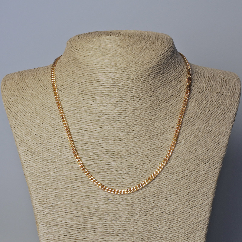 Łańcuszek Xuping pozłacany 18K, grubość 4,4 mm, długość 45 cm