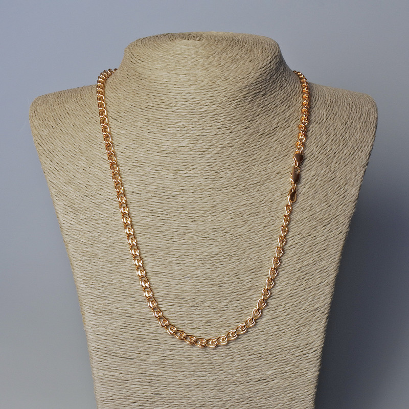 Łańcuszek Xuping Pozłacany 18K, grubość 5,4 mm, długość 54 cm