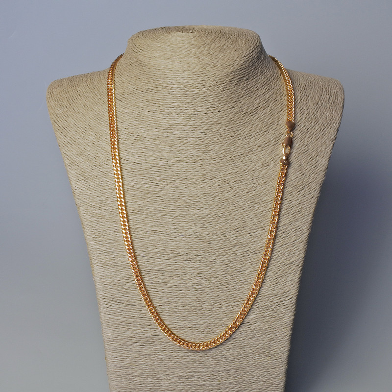 Łańcuszek Xuping pozłacany 18K, grubość około 5 mm, długość około 60 cm