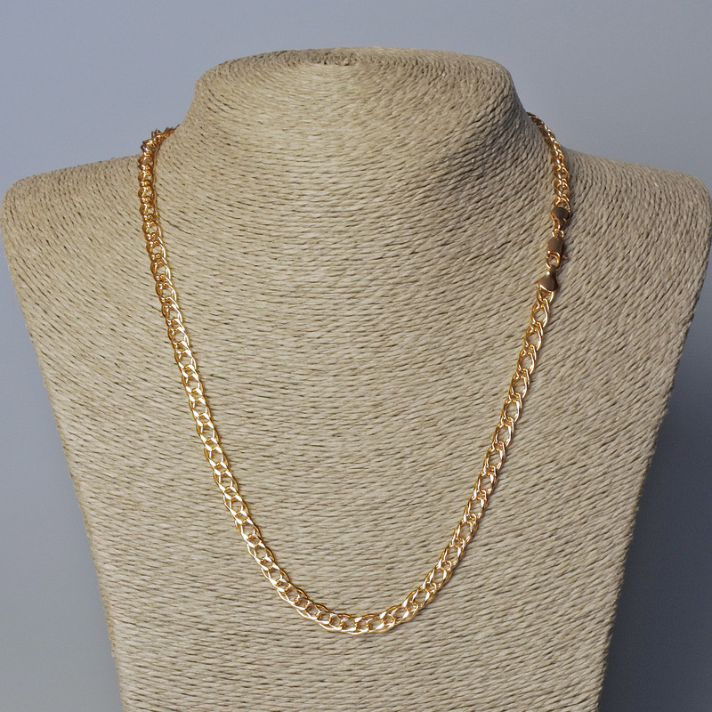 Łańcuszek Xuping z pozłacaniem 18K, grubość 5,1 mm, długość 50 cm