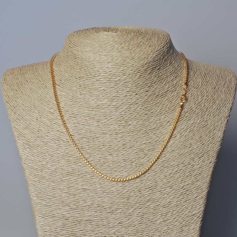 Łańcuszek Xuping pozłacany 18K, grubość 2,8 mm, długość 50 cm