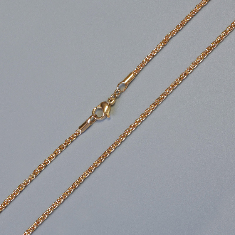 Łańcuszek Xuping pozłacany 18K, grubość 1,9 mm, długość 60 cm