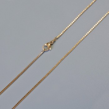 Łańcuszek Xuping z pozłacaniem 18K, grubość około 1 mm, długość 60 cm