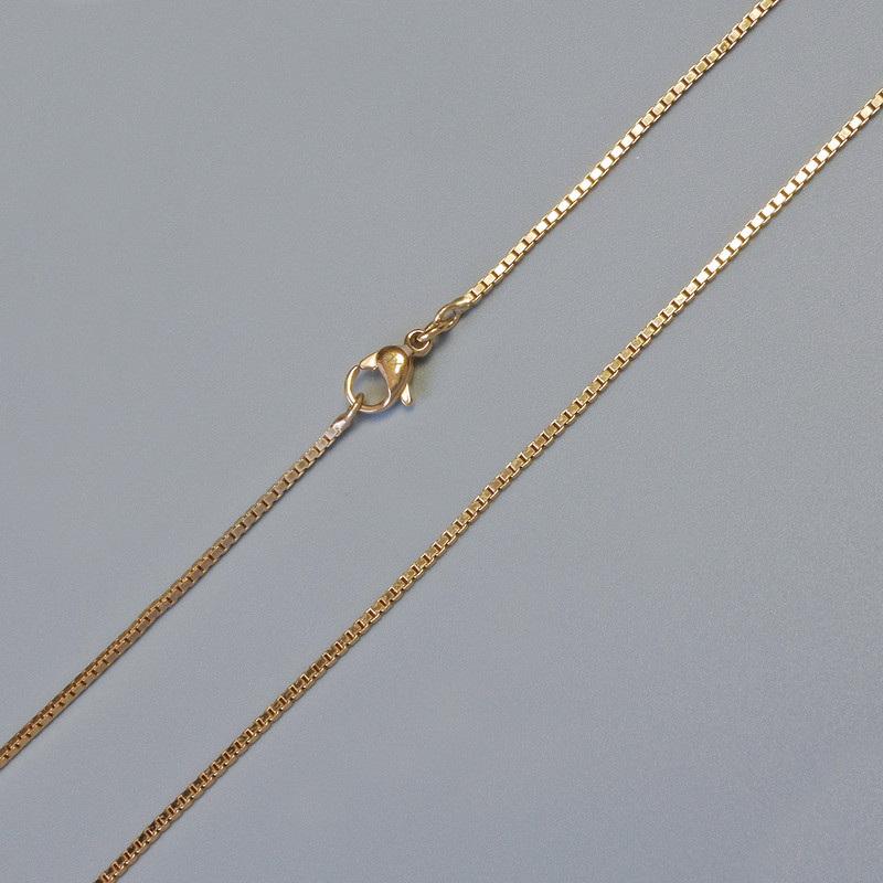 Łańcuszek Xuping z pozłacaniem 18K, grubość około 1 mm, długość 60 cm