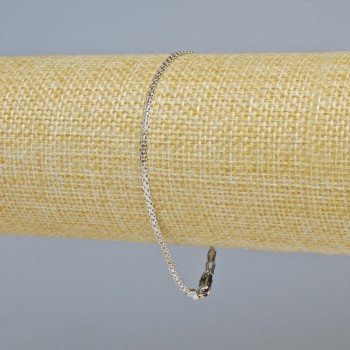 Bransoletka Xuping rodowana, grubość 1,9 mm, długość 19 cm