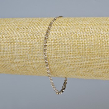 Bransoletka Xuping Rodium, grubość około 3 mm, długość 19 cm