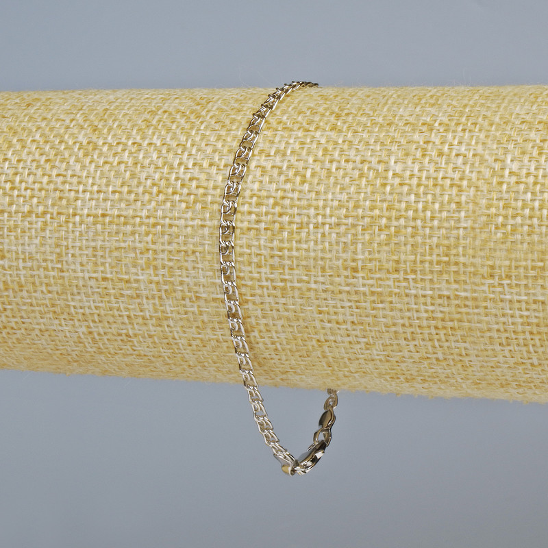 Bransoletka Xuping Rodium, grubość około 3 mm, długość 19 cm