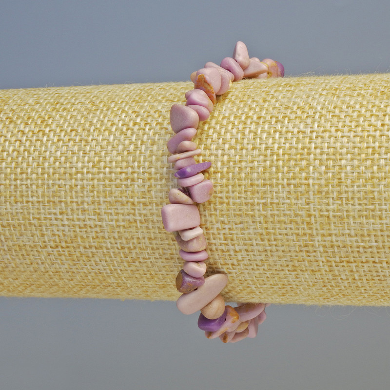 Bransoletka z fosfosyderytu (sztuczny) drobina 8×3 mm +- (elastyczna), długość 18 cm+