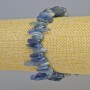 Bransoletka z kianitu, naturalny kamień – drobne fragmenty w formie cienkich igieł, średnica 18×3 mm ± (elastyczna), długość 18 cm+