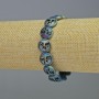 Bransoletka hematyt «Drzewo» kolor matowy kameleonowy, średnica 12,5×4,5 mm, długość 18 cm ± elastyczna