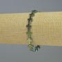 Bransoletka z hematitu 'Krzyż' kolor zielono-niebieski, średnica 8,5×10,5×3 mm, długość 18 cm ± elastyczna
