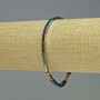Bransoletka z hematitu – prostokąty, kolor tęczowy, wymiary 9×3 mm, długość 18 cm, elastyczna
