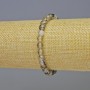 Bransoletka z agatu Żyła Smoka, gładkie kulki, średnica 6 mm ±, długość 18 cm ±, elastyczna