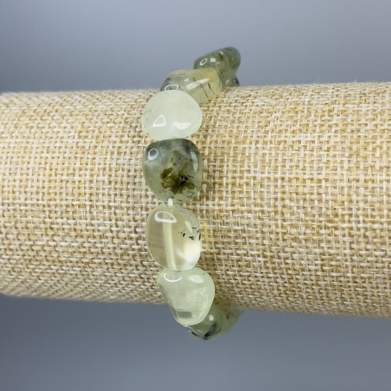 Bransoleta z prenitu fasetowana, średnica 14×12 mm, długość 18 cm, elastyczna
