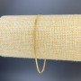 Bransoletka Xuping pozłacana 18K, długość 18–22 cm, grubość 1,6 mm+