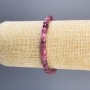 Bransoletka z turmalinu w fasetowanych kostkach, średnica kostek ok. 5 mm, długość 18 cm, elastyczna