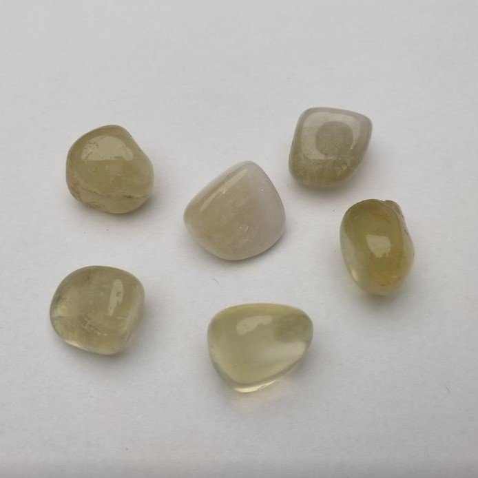 Kamień naturalny pamiątkowy cytryn fasetowany 22×17 mm (±) opakowanie 100 g
