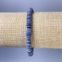 Bransoletka z sodalitu – rondel 6×2 mm, długość 18 cm, na gumce elastycznej