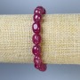 Bransoletka z turmalinu fasetowana, średnica 10×8 mm ±, długość 18 cm ±, na elastycznej gumce