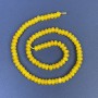 Koraliki z jadeitu w kształcie rondeli 6×4 mm ± na nitce, długość 38 cm+