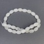 Koraliki z górskiego kryształu, naturalny kamień, w kształcie baryłki, średnica 10×14 mm ±, otwór 1 mm ±, długość 38 cm ±