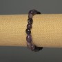 Bransoletka z ametystu fasetowanego, średnica 8×8 mm, długość 18 cm, elastyczna