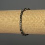 Bransoletka z labradorytu, gładka kulka, średnica 4–5 mm, długość 18 cm, elastyczna