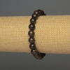 Bransoletka z bronzytu — gładkie kuleczki 8 mm, długość ok. 18 cm, elastyczna