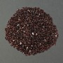 Naturalny kamień granatu - drobinka bez otworu 3-9×3-4 mm ± (za 100 g ±)