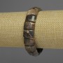 Bransoletka z naturalnego kamienia – jaspis oceaniczny, ogniwo 15×10 mm, długość 18 cm, elastyczna